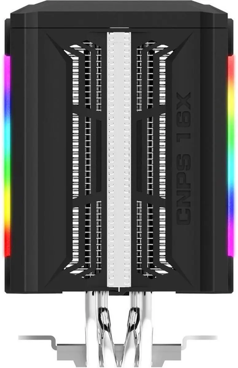 Zalman CNPS16X BLACK Koelblok - 2x 120mm RGB Ventilatoren - Zwart