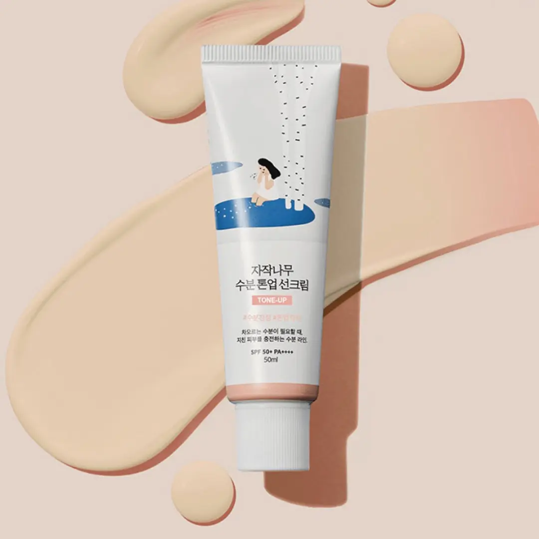 Round Lab Birch Moisture Tone-Up Zonnecrème 50ml - afbeelding 6 van 6