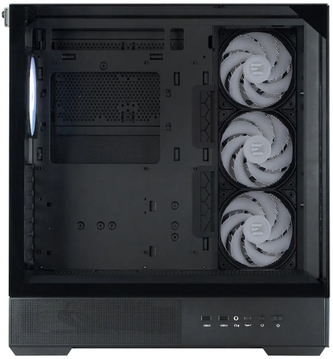 Zalman P40 Prism Plus Mid-tower Behuizing - Zwart