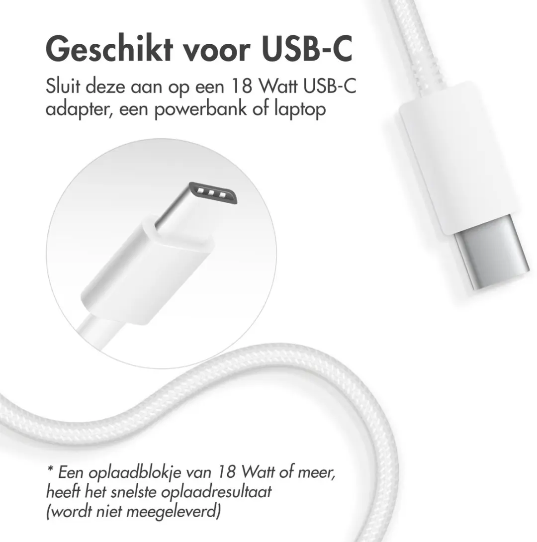 Accezz SH00074078 Draadloze Oplader MagSafe 15W - Wit - afbeelding 6 van 6