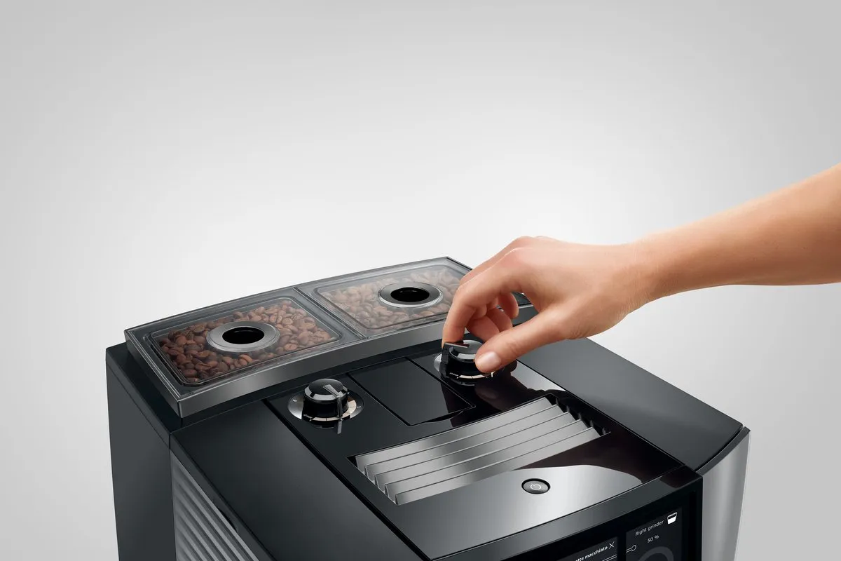 Jura J10 twin Diamond Onyx Volautomatische Espressomachine - 46 Programma's