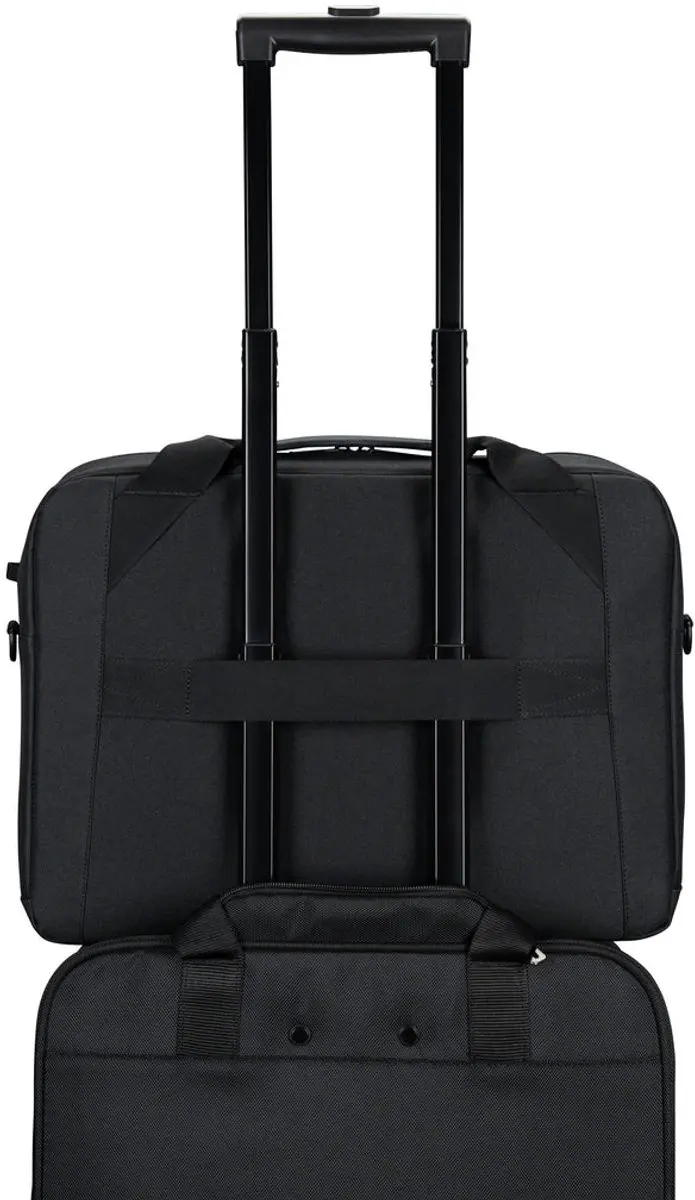 Targus EcoSmart 45,7 cm Aktetas - Zwart/Rood