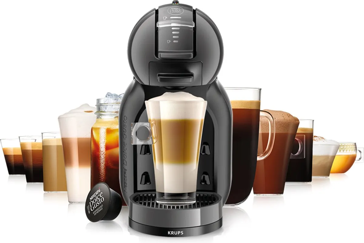 Krups NESCAFÉ Dolce Gusto Mini Me KP1238 Koffiecupmachine - Antraciet