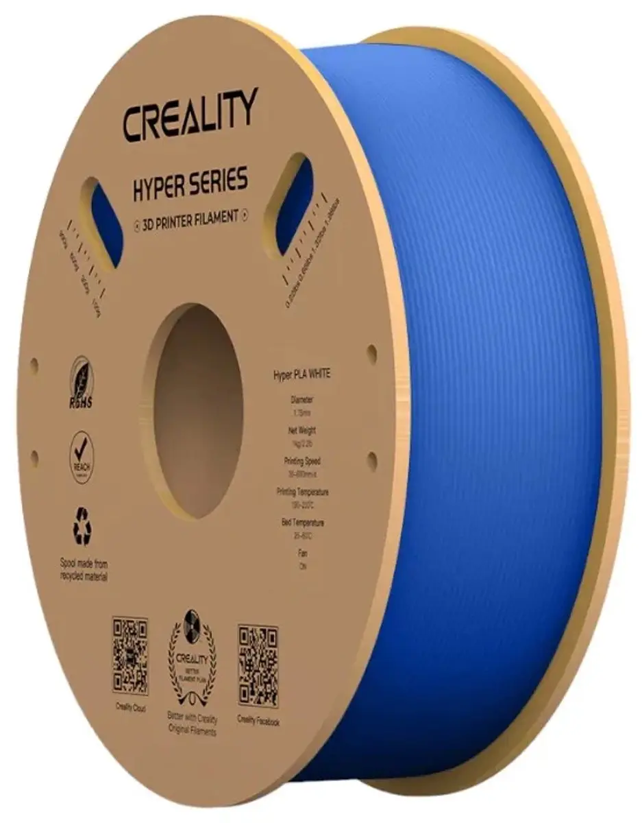 Creality Hyper PLA Filament 1.75mm 1kg - Blauw