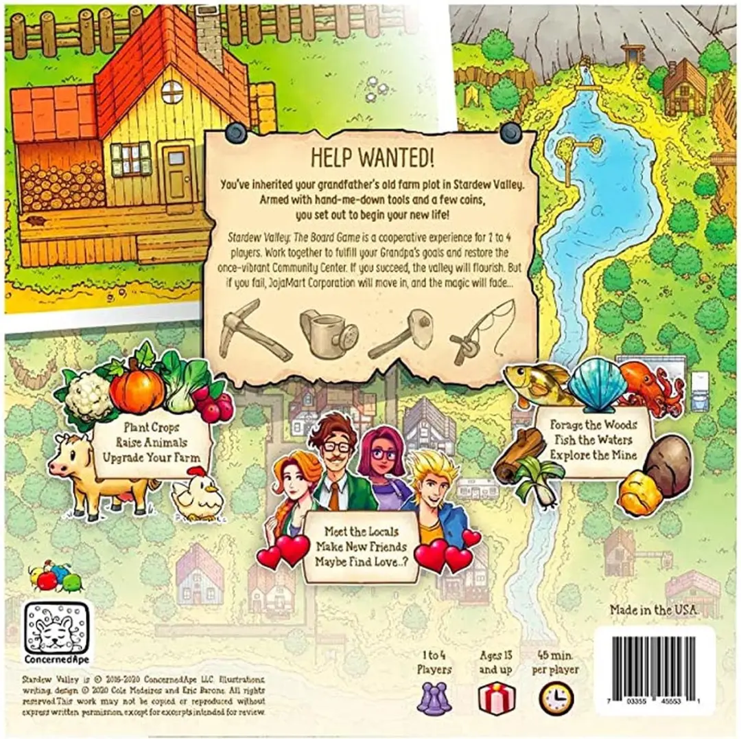 Stardew Valley The Board Game CAL100 Bordspel - 2-6 Spelers