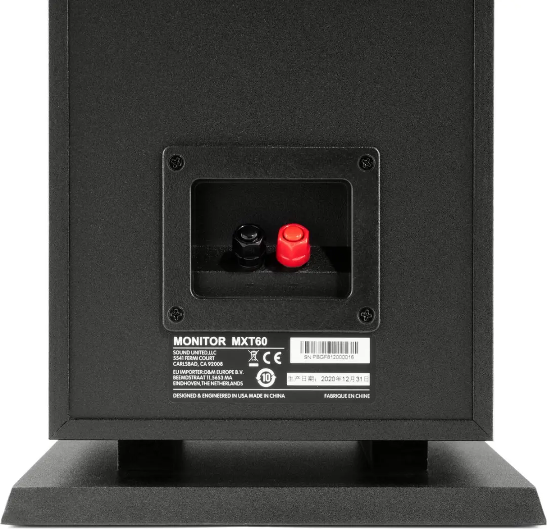 Polk Monitor XT60 Vloerstaande Luidsprekers - 6.5" - Zwart - afbeelding 6 van 6