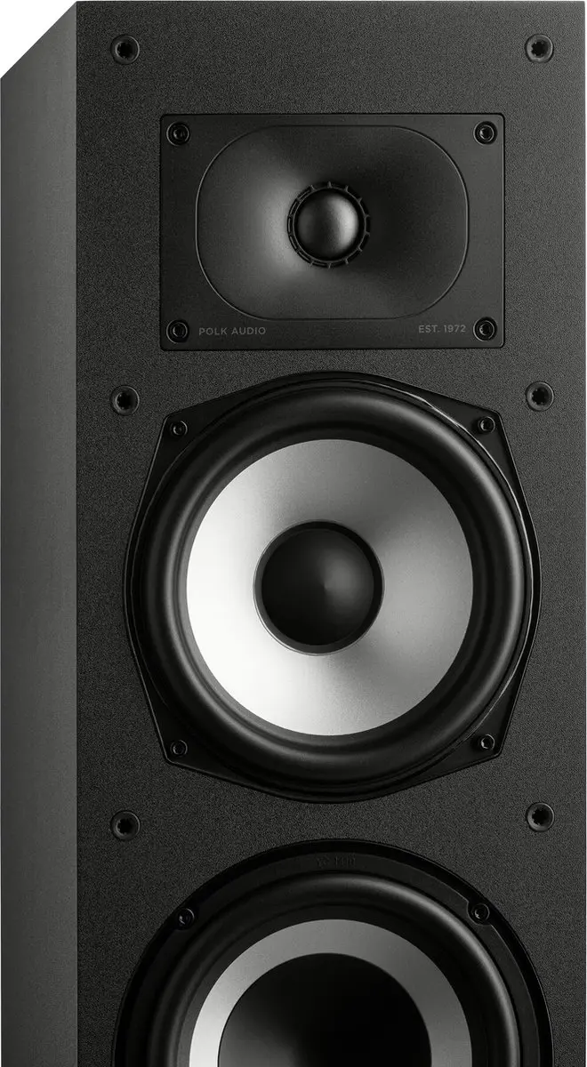 Polk Monitor XT60 Vloerstaande Luidsprekers - 6.5" - Zwart