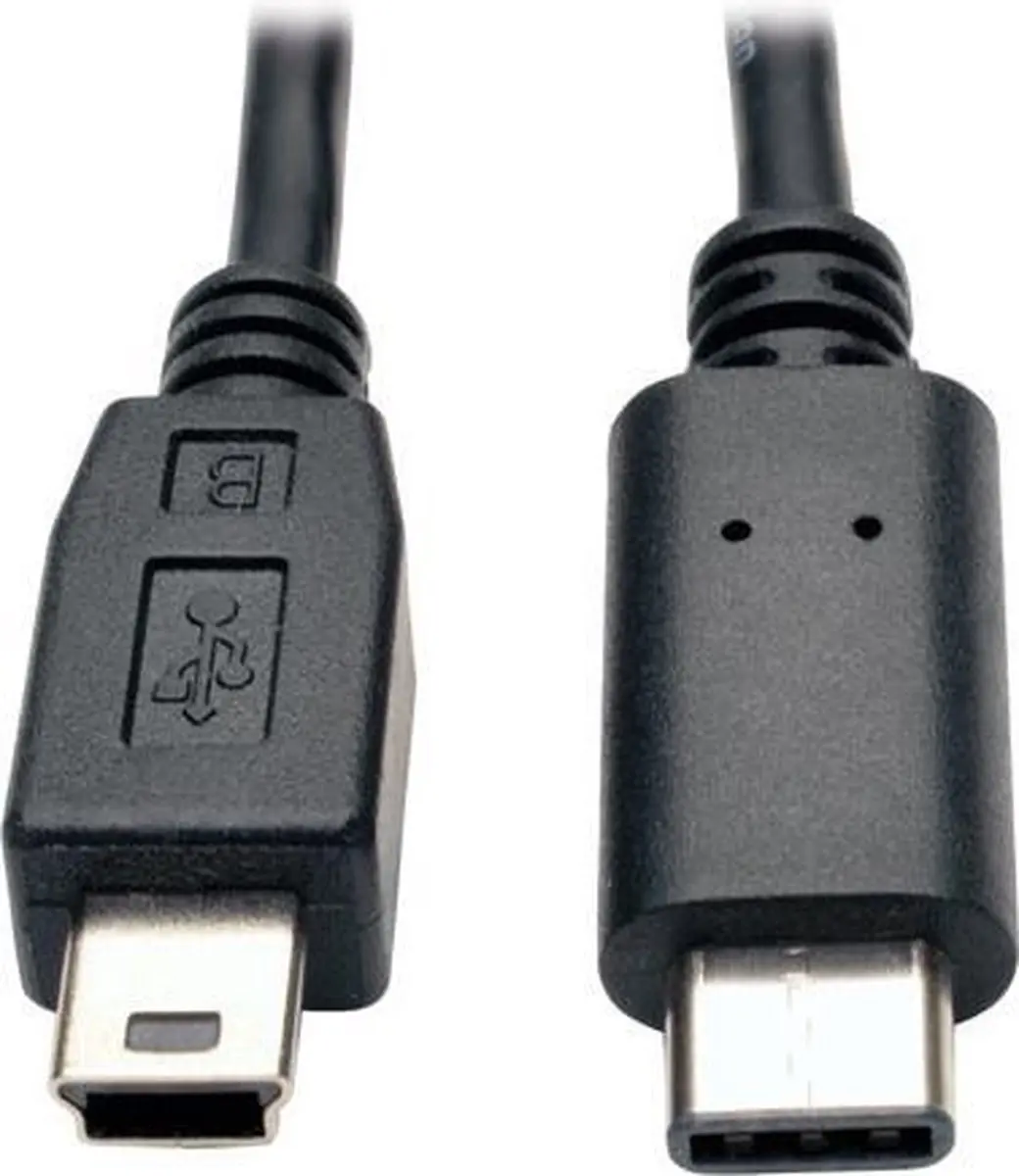 Tripp Lite U040-006-MINI USB-kabel 1,83m - USB 2.0 Mini-USB B - Zwart