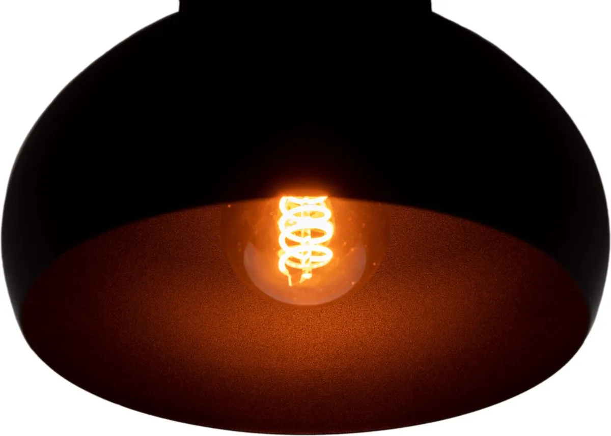 Eglo Mogano 2 Plafondlamp E27 - Ø28cm Zwart
