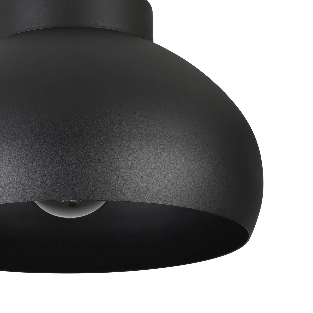 Eglo Mogano 2 Plafondlamp E27 - Ø28cm Zwart