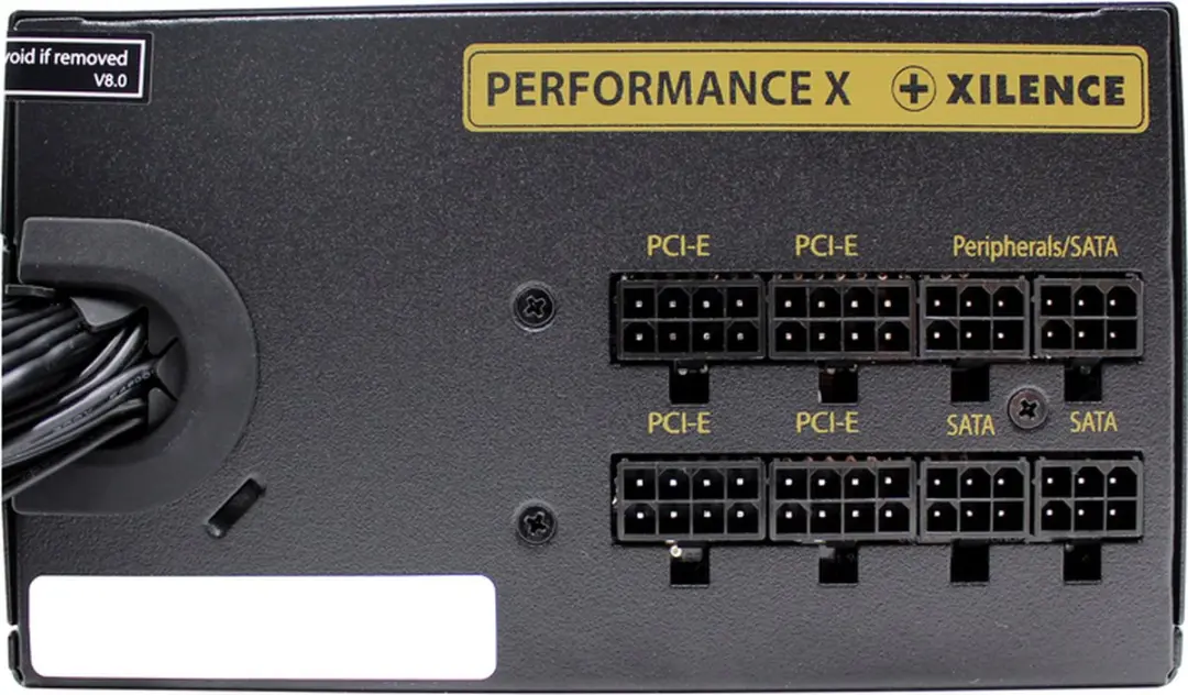 Xilence Performance X Series XP850MR9.2 Voeding 850W - Zwart/Rood