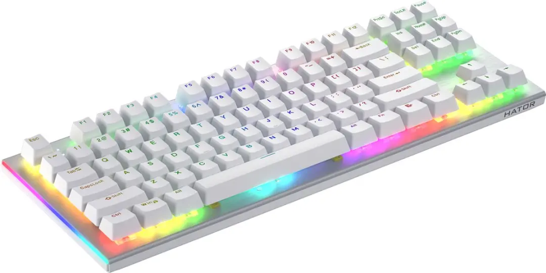 HATOR Gravity X TKL HTK551 Gaming Toetsenbord - Wit