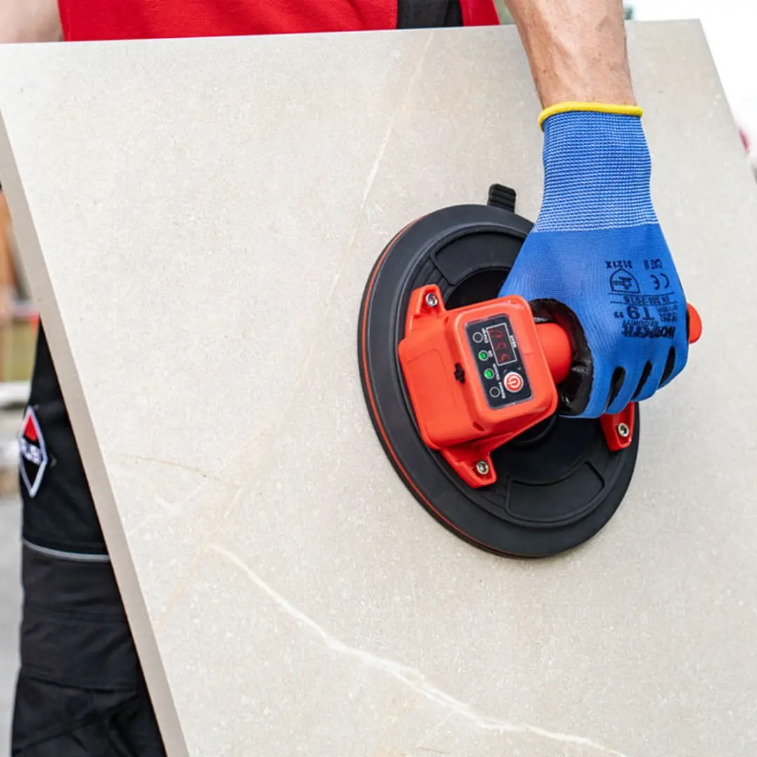 Rubi Octo-USB Energy Accu Vacuümzuiger - 140 kg - Zwart/Rood