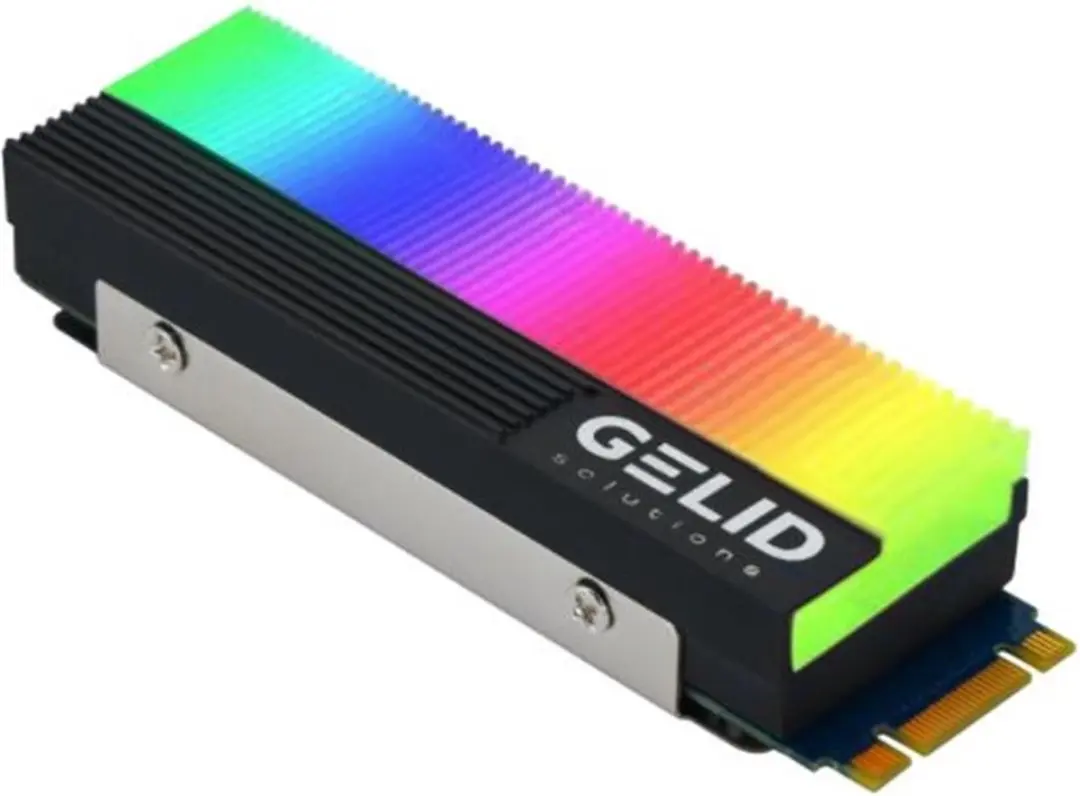 Gelid Solutions GLINT ARGB M.2 SSD Koeler M2-RGB-01 - Zwart