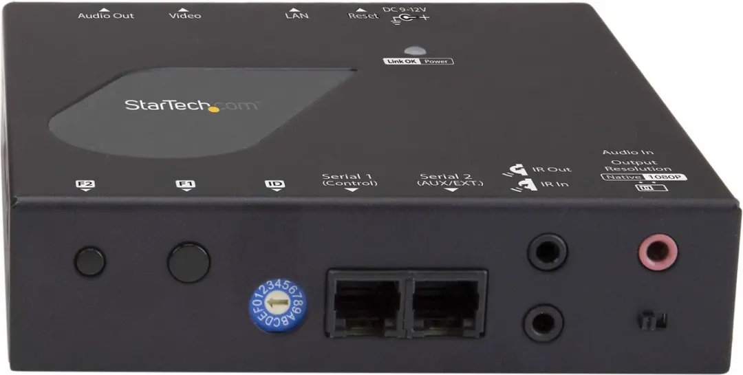 Startech ST12MHDLAN4R HDMI over IP Ontvanger - Zwart