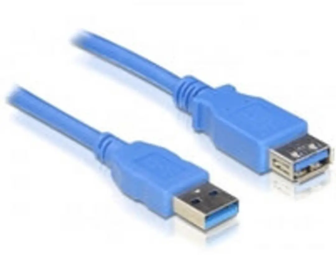 Delock USB 3.0 Verlengkabel 5m - Blauw