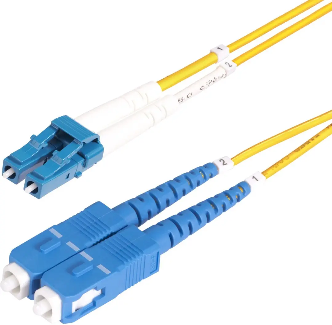 Startech SMLCSC-OS2-1M LC-SC Glasvezelkabel 1m