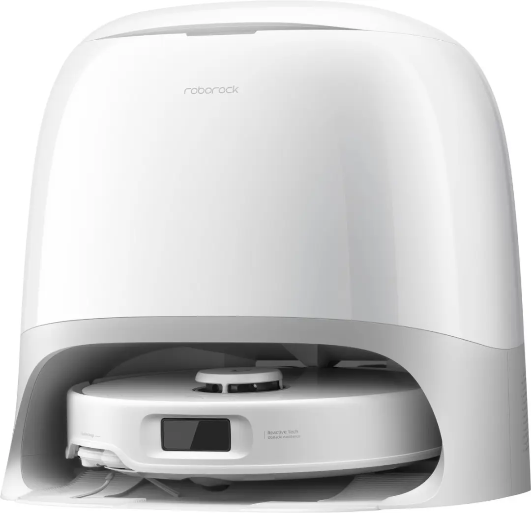 Roborock Qrevo Curv 5A1 Robotstofzuiger - 0,33l - Zwart/Wit