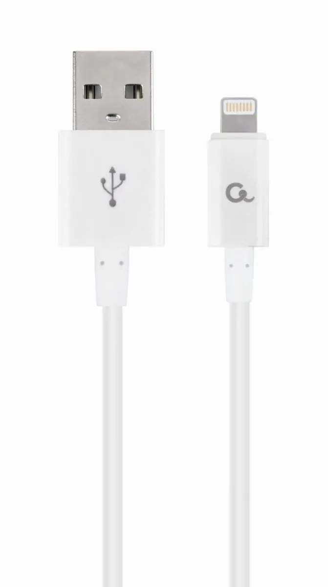Cablexpert Lightning Kabel CC-USB2P-AMLM-1M-W