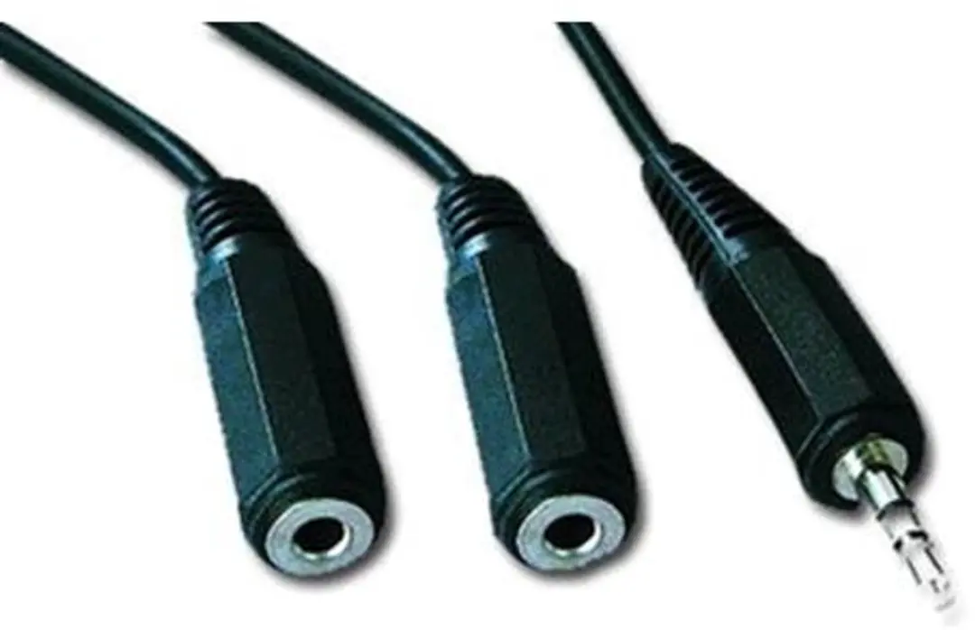 Cablexpert 3,5mm Jack Stereo Audio Splitter - 5m - Zwart