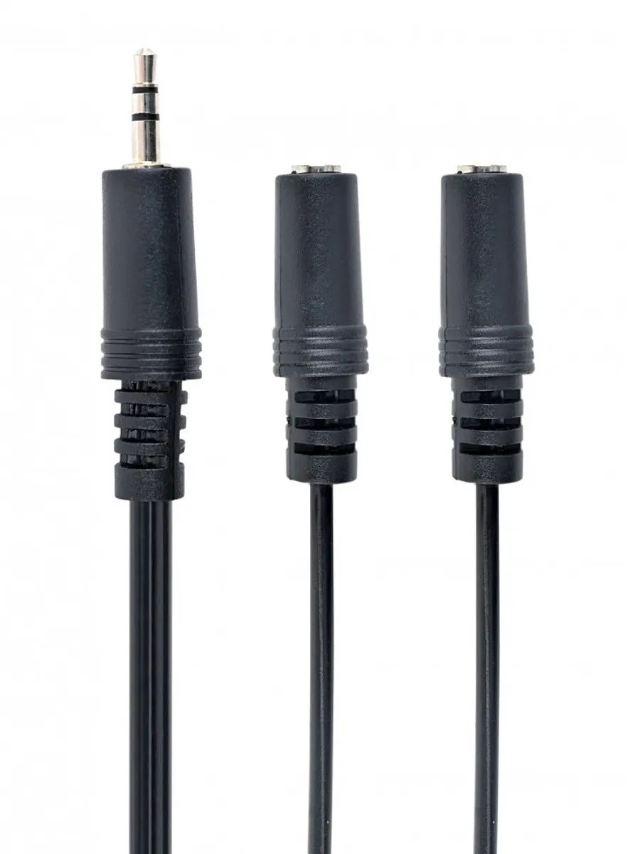 Cablexpert 3,5mm Jack Stereo Audio Splitter - 5m - Zwart