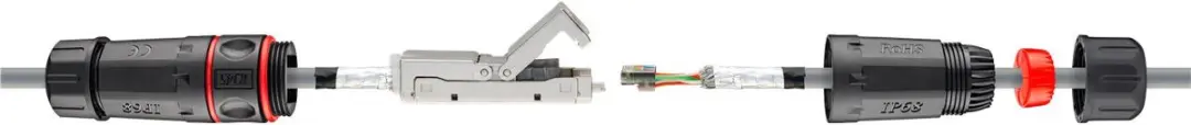 CAT6 STP Toolless Outdoor Koppelstuk
