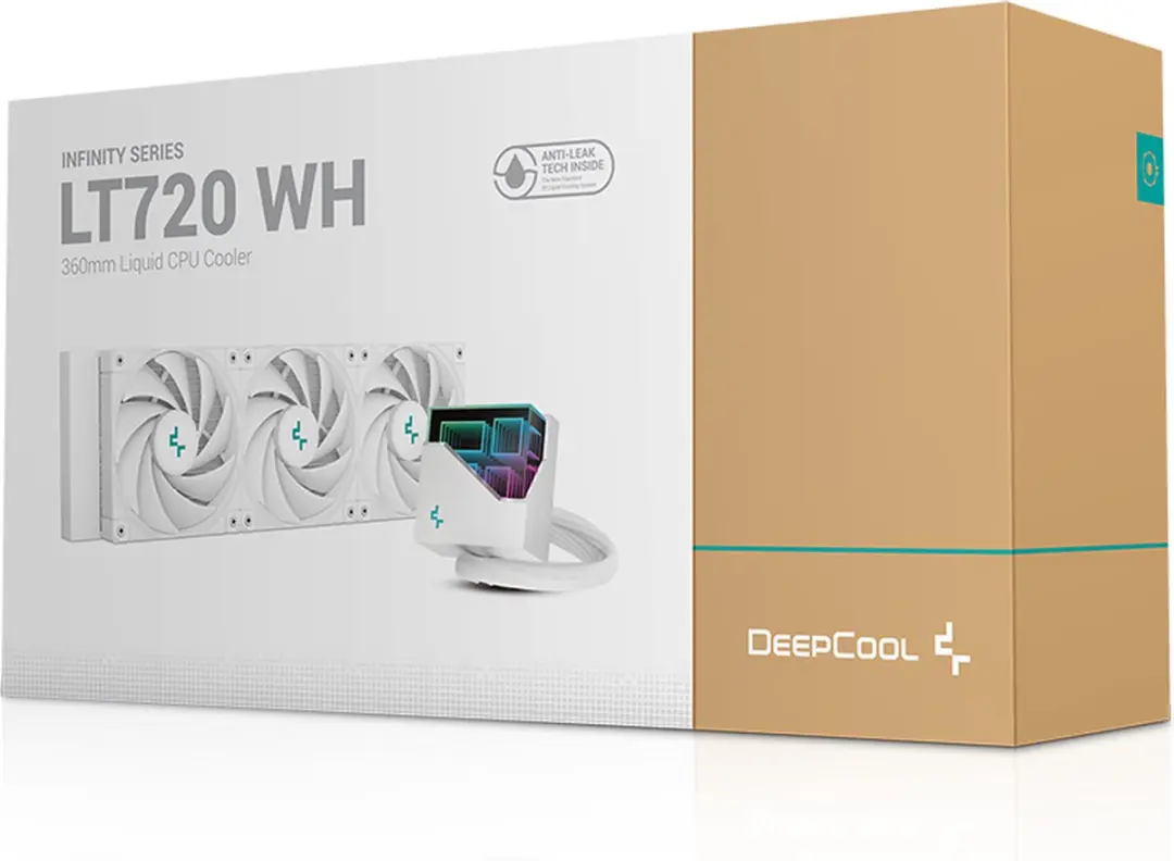 DeepCool LT720 WH Koeler - 3 Ventilatoren - Wit