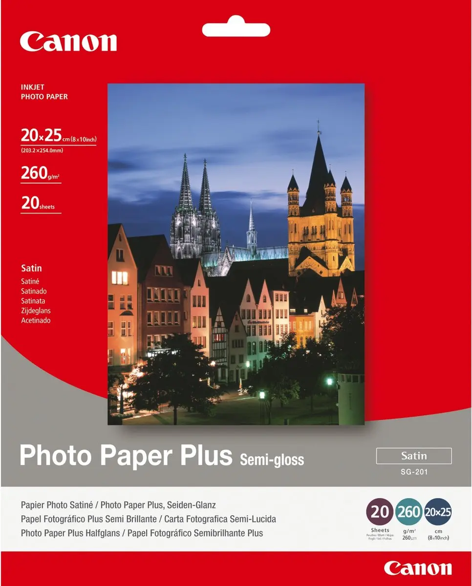 Canon Fotopapier 260g B4 20x25cm