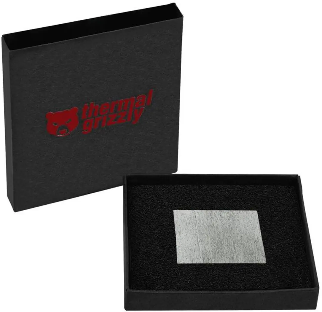 Thermal Grizzly KryoSheet Warmtegeleidend Pad 0.2mm - 25x29mm - Zwart/grijs