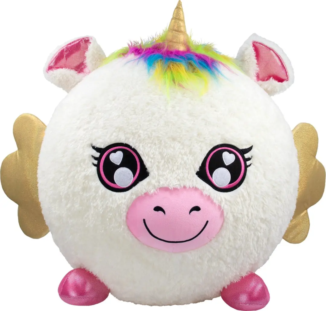 Biggies Unicorn Wit Opblaasbare Knuffel