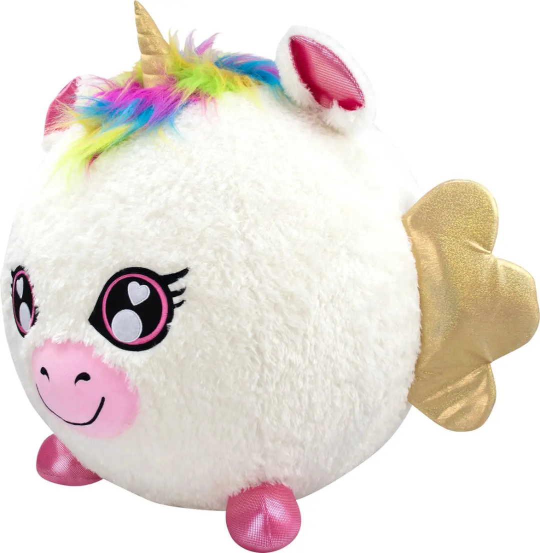 Biggies Unicorn Wit Opblaasbare Knuffel