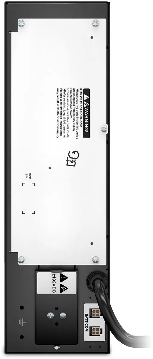 APC Smart-UPS SRT192BP2 Extern Batterijpakket - Zwart