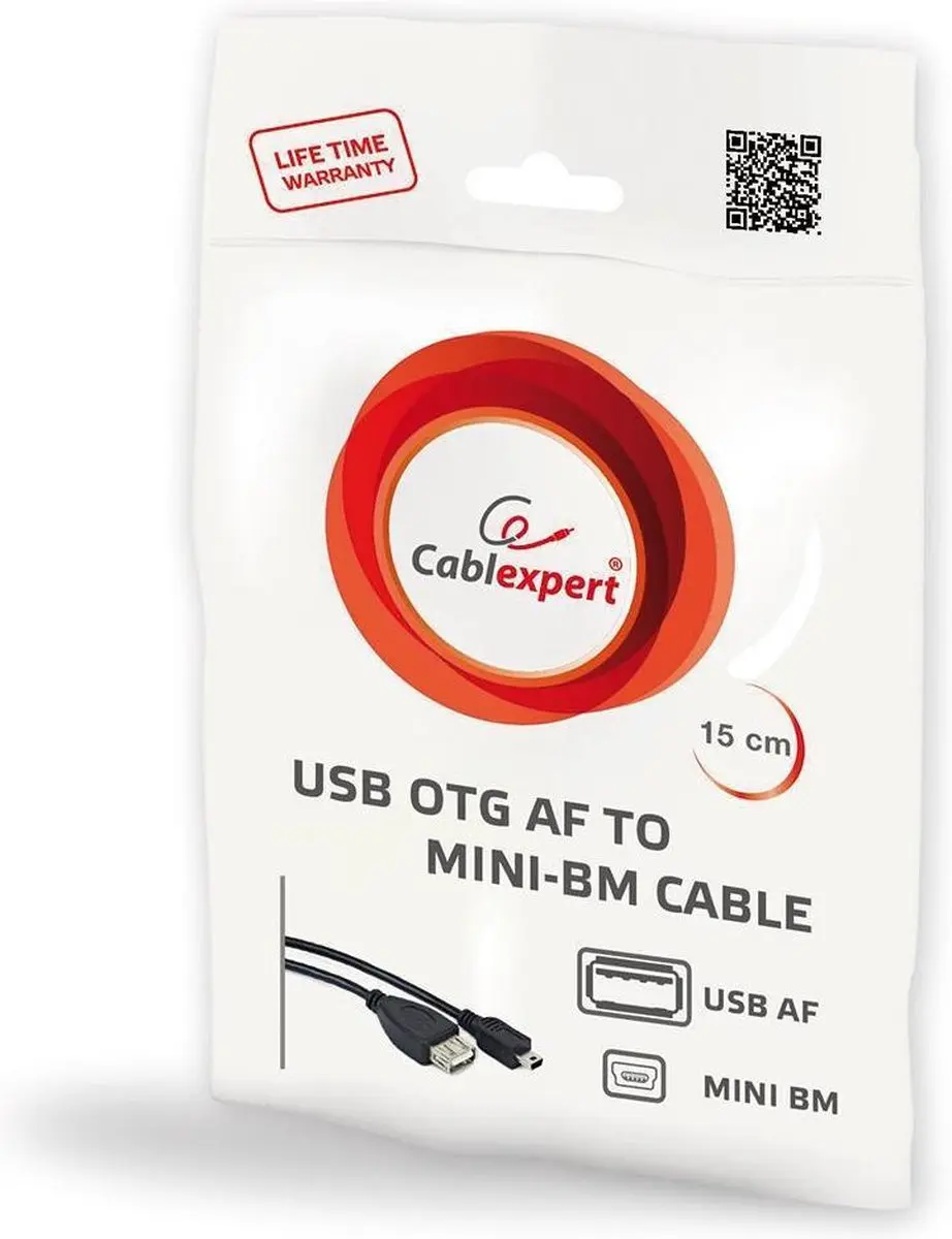 Cablexpert A-OTG-AFBM-002 USB-kabel - Wit