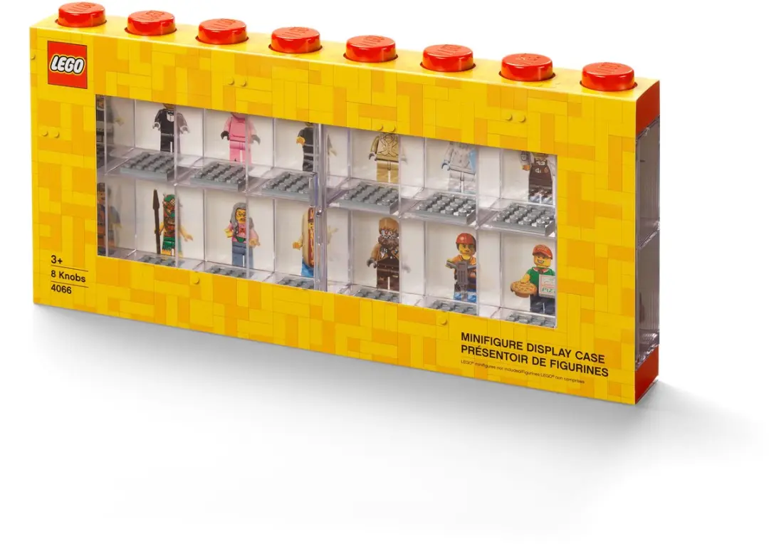 Opbergbox Minifiguur 16, Rood - LEGO