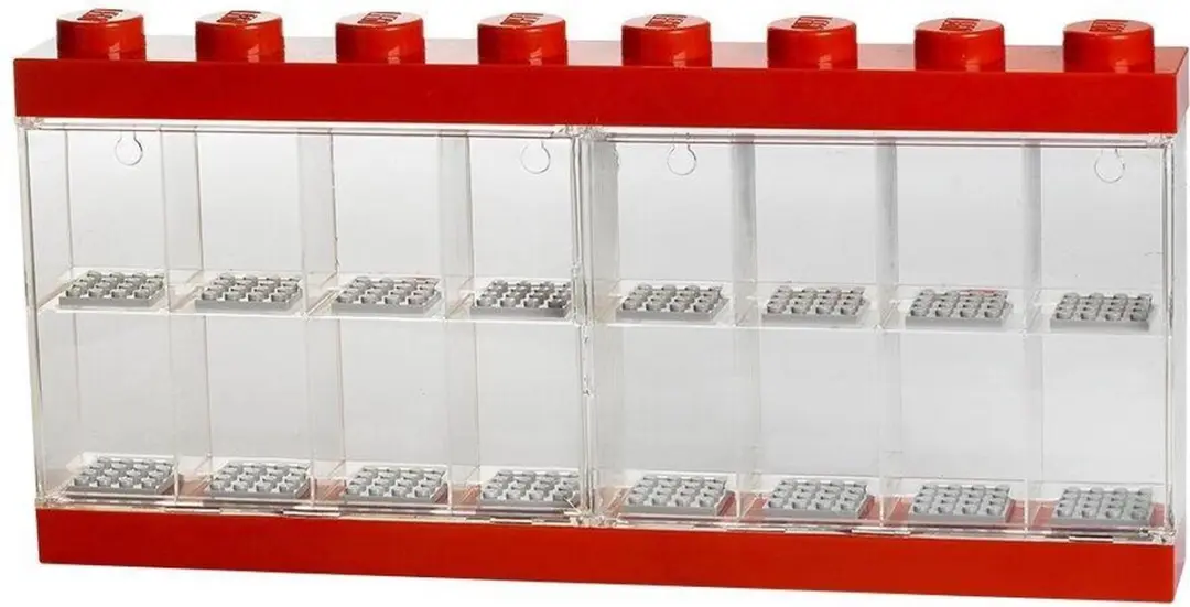 Opbergbox Minifiguur 16, Rood