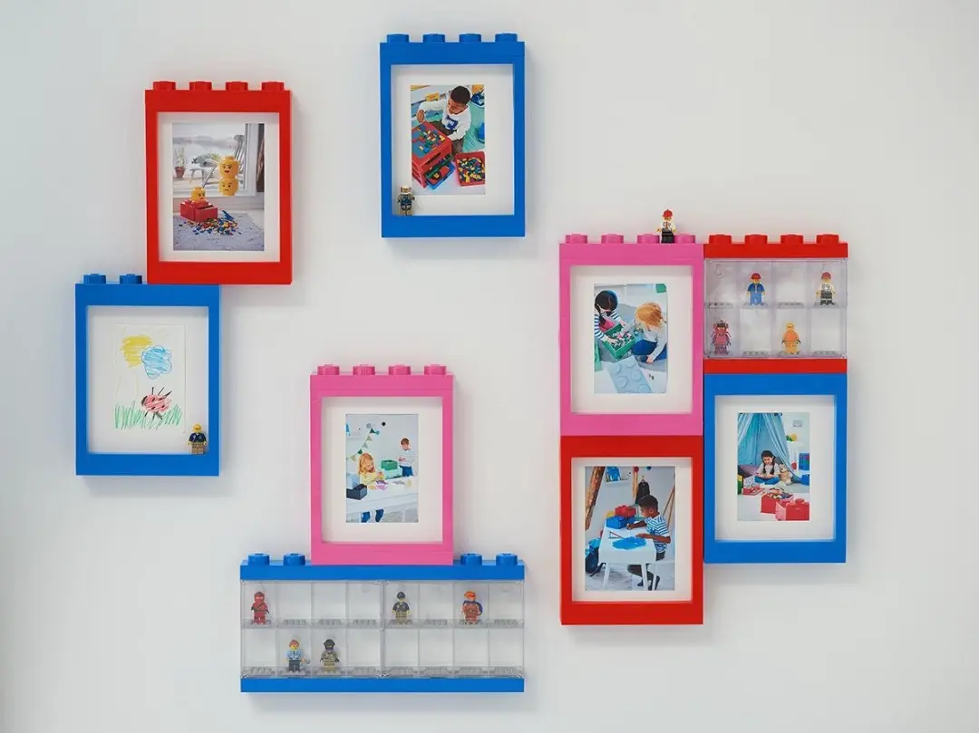 Opbergbox Minifiguur 16, Rood - LEGO