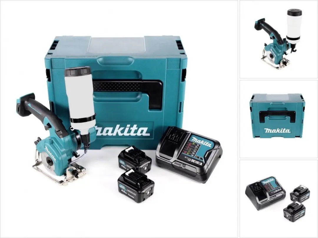 Makita CC301DSMJ Diamantsnijder nat - Glas - 12V - 2x Accu BL1041B