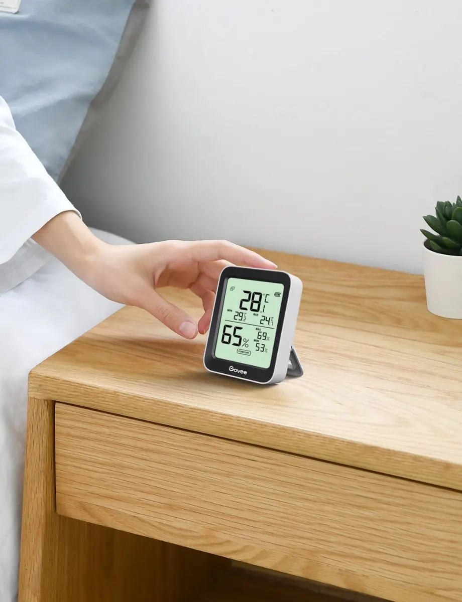 Govee Slimme Thermo-Hygrometer - Zwart - afbeelding 6 van 6