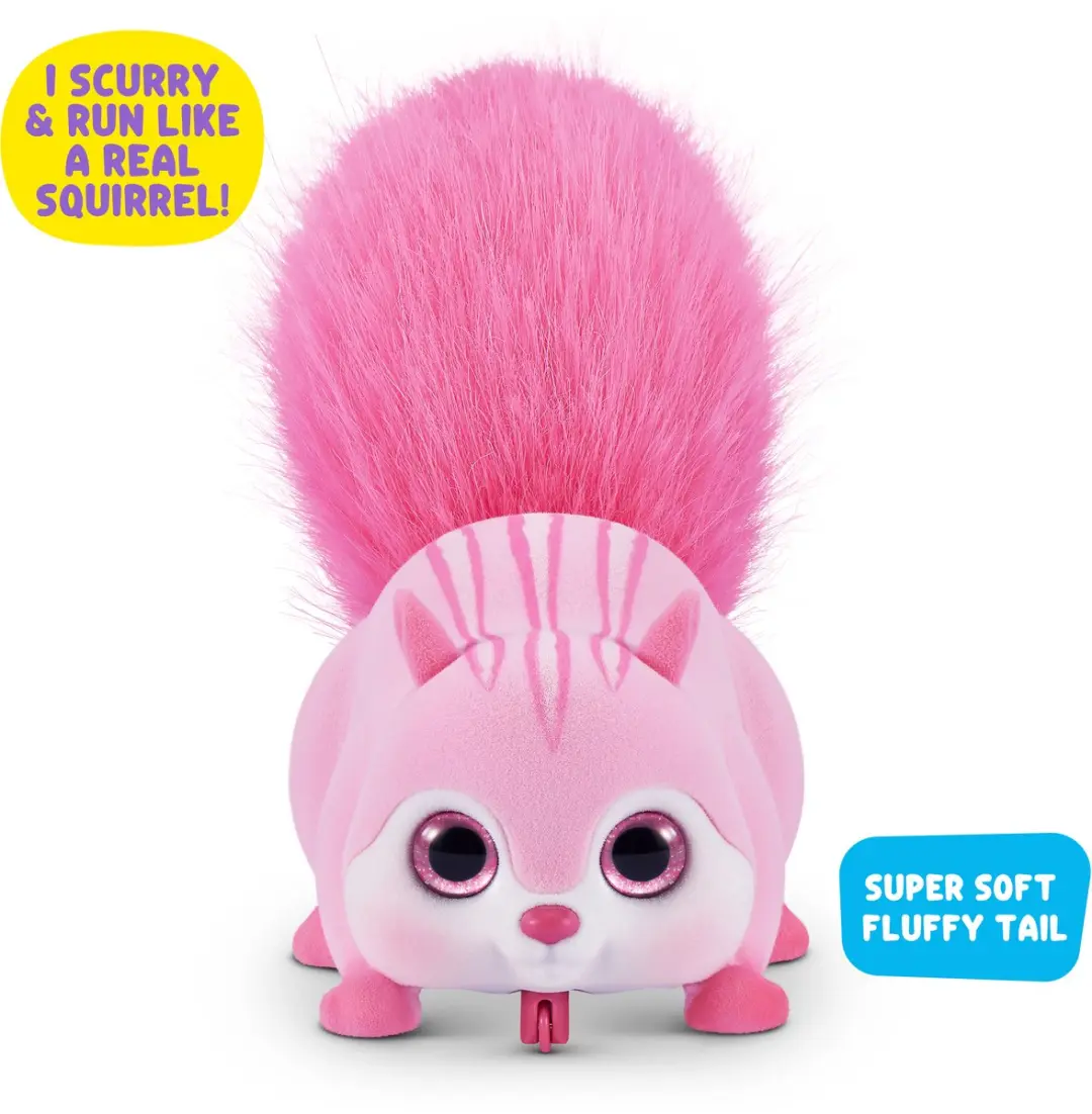 ZURU Scurry'n Run Mysterie Capsule Pluche Eekhoorn - 9565