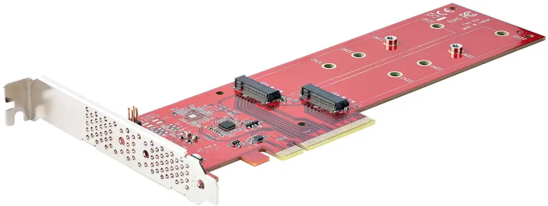 Startech Dual M.2 PCIe 4.0 Adapter Kaart