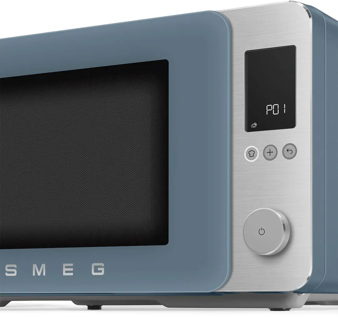 Smeg MOC02SBMEU Combi-Magnetron - 27L - 2100W - Storm Blue