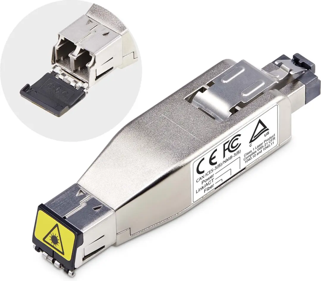 Startech Gigabit Glasvezel naar RJ45 Media Converter