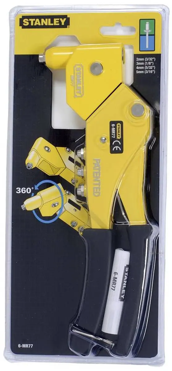 Stanley Popnageltang MR77 - Zwart
