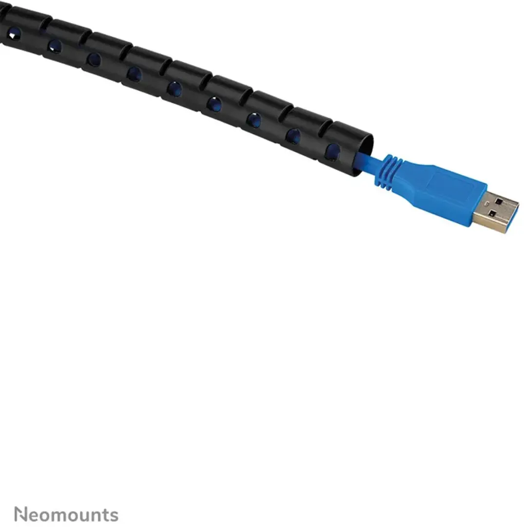 Neomounts ADS06-140BL Kabelspiraal 15mm - 1 Stuk - Zwart