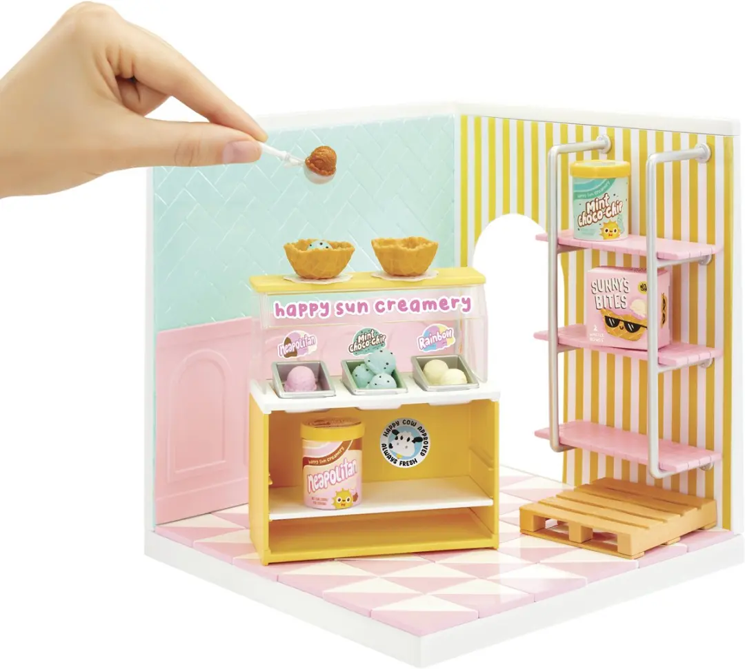 Miniverse Make It Mini Spaces IJssalon Bouwpakket - Poppenhuis