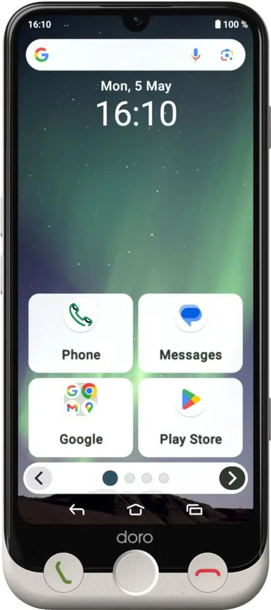 Doro Aurora A30 Smartphone - Wit