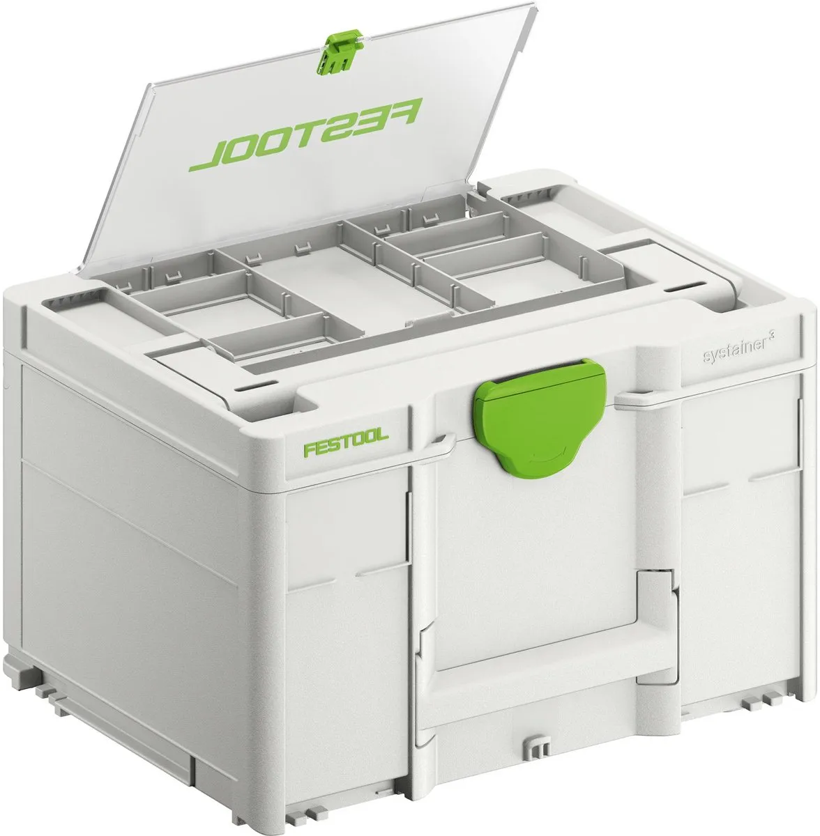 Festool Systainer³ DF SYS3 DF M 237 - Groen/Wit