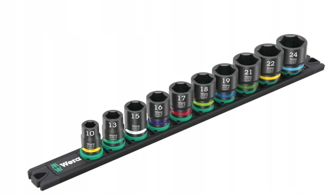 Wera 3/8" Impaktor Doppendoppen Set 10-delig