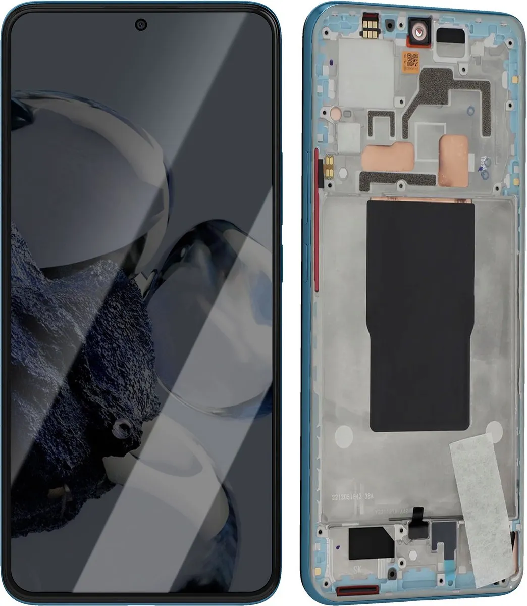 Xiaomi 12T Pro Lichtblauw Scherm & Achterkant