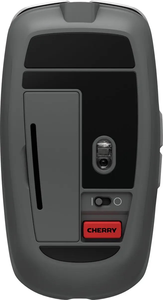 Cherry Stream Desktop Recharge QWERTY - Draadloos Toetsenbord & Muis Set - Grijs